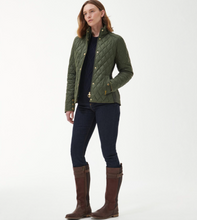 Load image into Gallery viewer, Barbour Women Yarrow Quilt Jacket Olive
