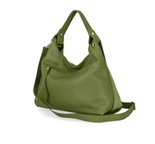 Load image into Gallery viewer, Visona Rosella Soft Leather Medium Hobo Bag
