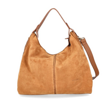 Load image into Gallery viewer, Visona Rosella Soft Leather Medium Hobo Bag
