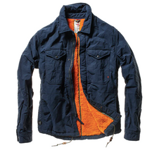 Load image into Gallery viewer, Relwen Fly-Waxed CPO Jacket Navy
