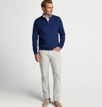 Load image into Gallery viewer, PETER MILLAR Whitaker 1/4 Zip Sweater Navy
