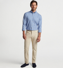 Load image into Gallery viewer, Peter Millar Trenton Crown Lite Cotton-Stretch Shirt Blue
