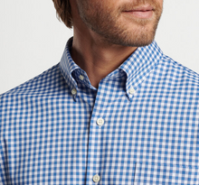 Load image into Gallery viewer, Peter Millar Trenton Crown Lite Cotton-Stretch Shirt Blue
