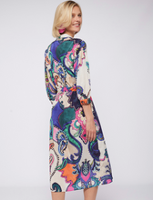 Load image into Gallery viewer, Vilagallo Dress Lipa Maxi Paisley Print
