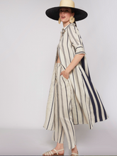 Load image into Gallery viewer, Vilagallo Dress Izzy Elba Stripes
