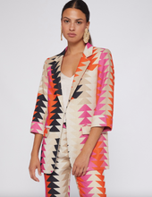 Load image into Gallery viewer, Vilagallo Jacket Clover Geometric Pattern
