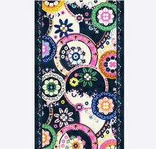 Load image into Gallery viewer, Vilagallo Scarf Zuzani Navy Floral
