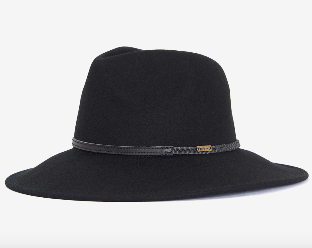 Barbour Hat Tack Fedora Black – Tweed & Vine