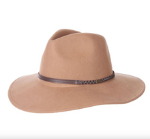 Load image into Gallery viewer, Barbour Hat Tack Fedora Camel
