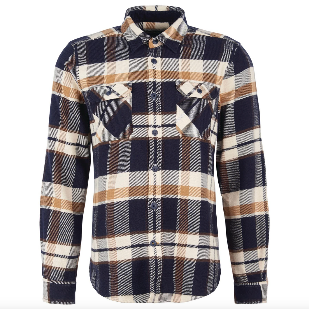 Barbour Mountain Tailored Shirt Navy