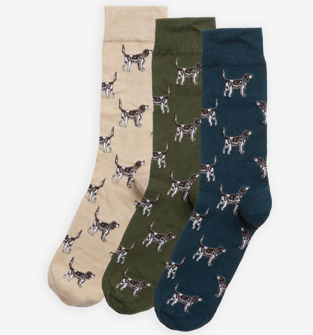 BARBOUR Dog Sock Gift Pack