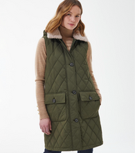 Load image into Gallery viewer, Barbour Women Zander Gilet Olive
