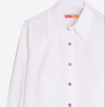 Load image into Gallery viewer, Vilagallo Shirt Mafalda White Poplin
