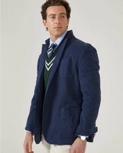 Load image into Gallery viewer, Alan Paine Heymouth Cotton Blazer Navy
