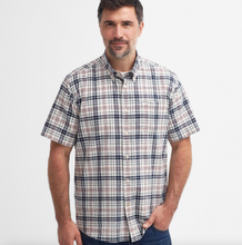 Load image into Gallery viewer, Barbour Drafthill Short Sleeve Shirt Navy/Red Plaid
