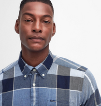 Load image into Gallery viewer, Barbour Doughill Short Sleeve Shirt Berwick Blue Plaid
