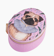 Load image into Gallery viewer, Eva Jewelry Box Small Oval - Catherine Row Pug
