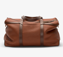 Load image into Gallery viewer, Mismo Tour Leather Duffle in Tabac/Cuoio
