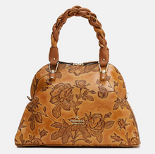 Load image into Gallery viewer, Cuoieria Fiorentina Mimi Leather Embossed Tote Bag
