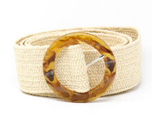 Load image into Gallery viewer, GF Stretch Belt Raffia With Resin Buckle
