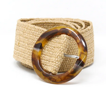 Load image into Gallery viewer, GF Stretch Belt Raffia With Resin Buckle
