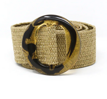 Load image into Gallery viewer, GF Stretch Belt Raffia With Resin Buckle
