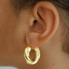 Load image into Gallery viewer, Ash Summer Hoop Earring
