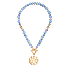 Load image into Gallery viewer, Z Jewelry Porcelain and Resin Beaded Charm Necklace
