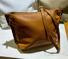 Load image into Gallery viewer, GF Leather Crossbody Zipped Pouch
