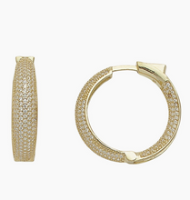 Load image into Gallery viewer, Kosa Jewels Sydney Bold Hoop Earrings
