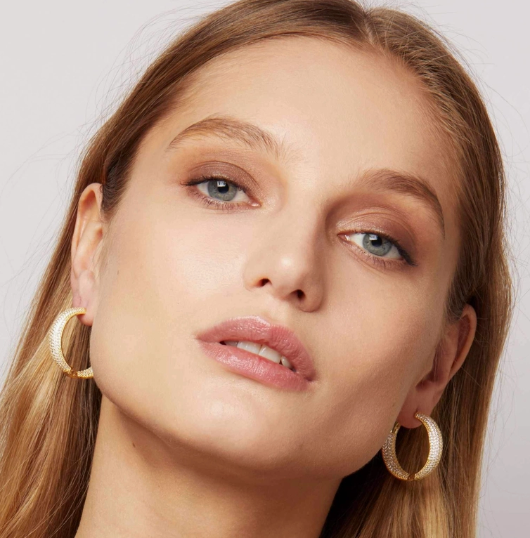 Kosa Jewels Sydney Bold Hoop Earrings