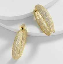 Load image into Gallery viewer, Kosa Jewels Sydney Bold Hoop Earrings
