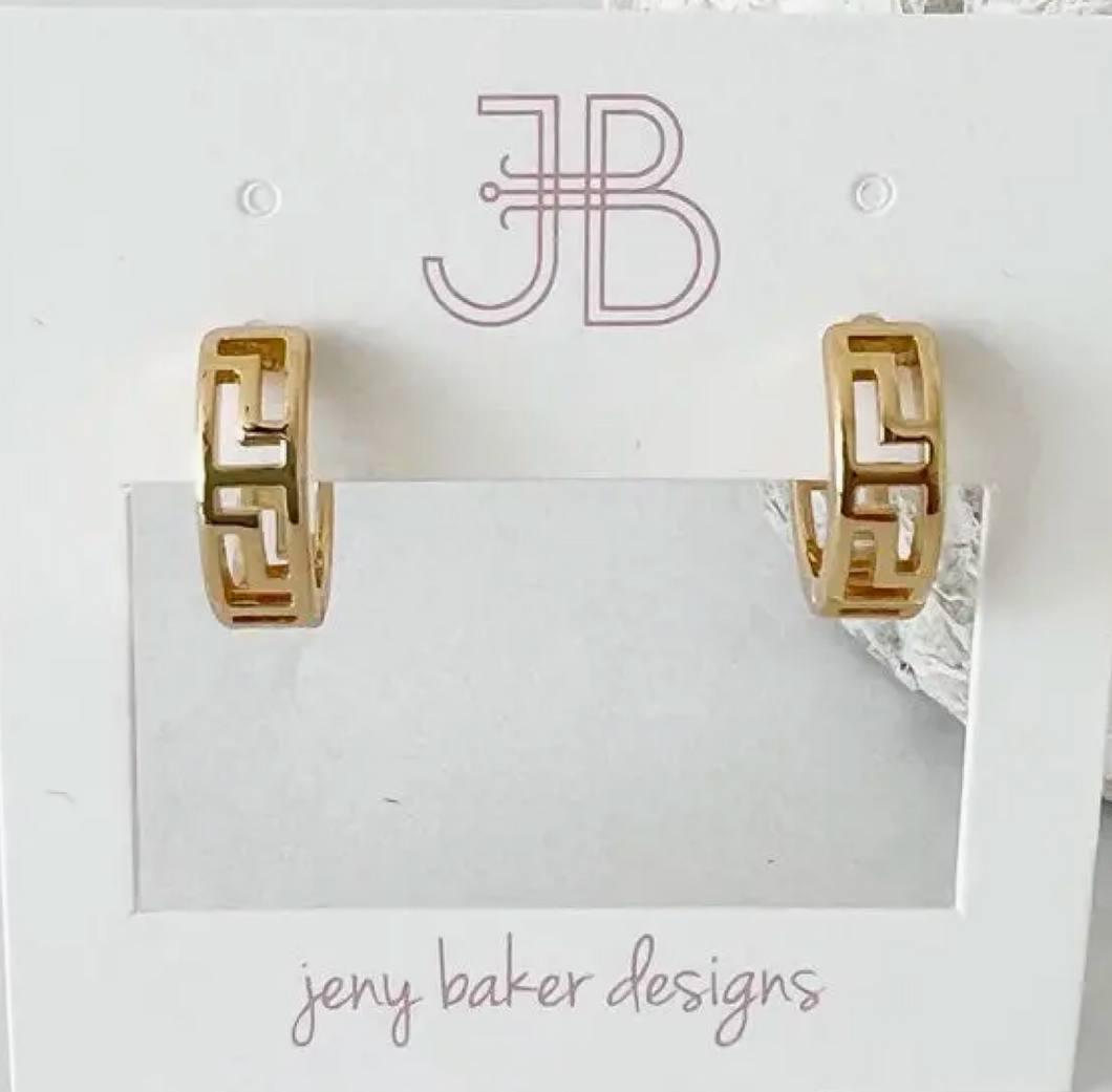 JBD Greek Key Huggies