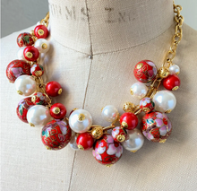 Load image into Gallery viewer, Lenora Dame Cloisonne Necklace
