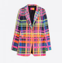 Load image into Gallery viewer, Vilagallo Jacket Sophia Multicolor Check
