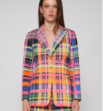 Load image into Gallery viewer, Vilagallo Jacket Sophia Multicolor Check
