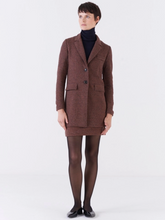 Load image into Gallery viewer, Amina Rubinacci Right Sweater Jacket Cocoa
