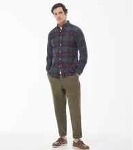 Load image into Gallery viewer, Barbour Southfield Tailored Fine Cord Shirt Grey Plaid
