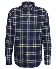 Load image into Gallery viewer, Barbour Bromley Tailored Shirt Navy Plaid
