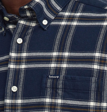 Load image into Gallery viewer, Barbour Bromley Tailored Shirt Navy Plaid
