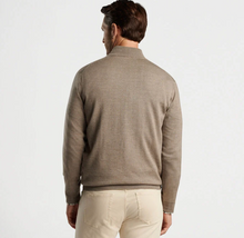 Load image into Gallery viewer, PETER MILLAR 1/4 ZIP AUTUMN CREST SWEATER - CREAM
