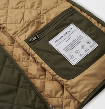 Load image into Gallery viewer, PETER MILLAR ESSEX QUILTED VEST DK OLIVE
