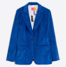 Load image into Gallery viewer, Vilagallo Jacket Heather Blue Corduroy
