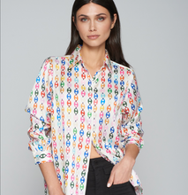 Load image into Gallery viewer, Vilagallo Blouse Irina Multicolor Chain Print
