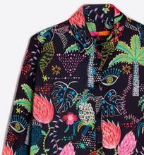 Load image into Gallery viewer, Vilagallo Blouse Anastasia Black Tropical
