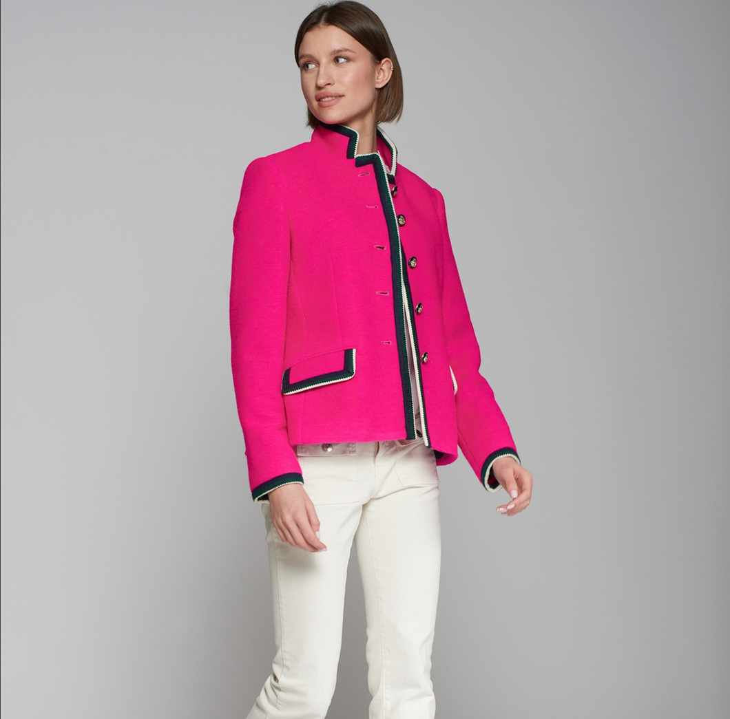 Vilagallo Jacket Dorothea Neon Pink Wool