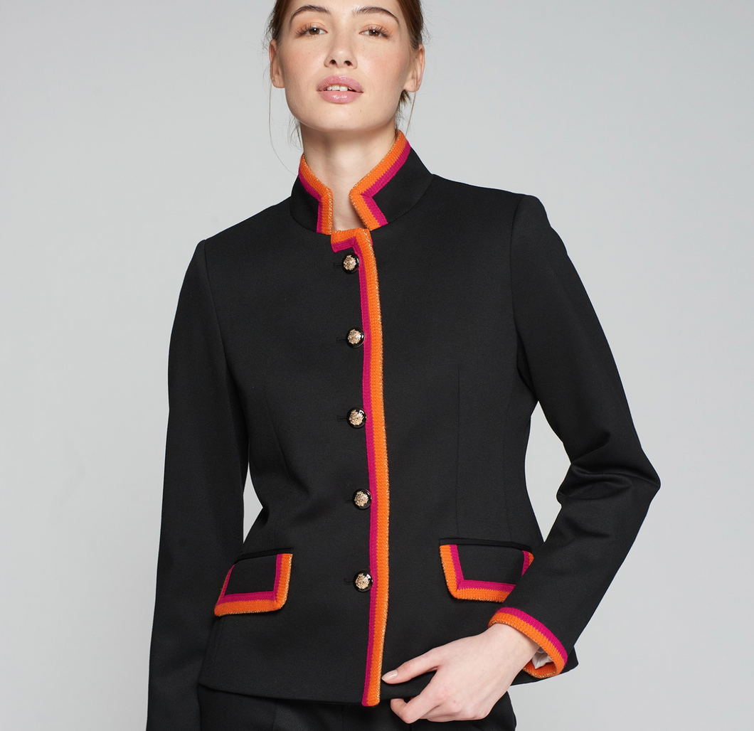 Vilagallo Jacket Dorothea Black Stretch