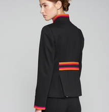 Load image into Gallery viewer, Vilagallo Jacket Dorothea Black Stretch
