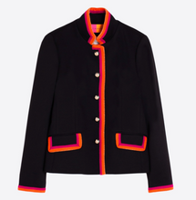 Load image into Gallery viewer, Vilagallo Jacket Dorothea Black Stretch
