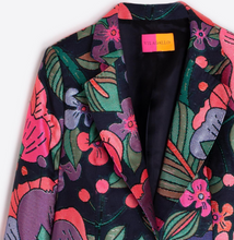 Load image into Gallery viewer, Vilagallo Jacket Embroidered Floral Jacquard
